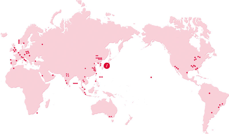 Mapa Celosvětové sítě